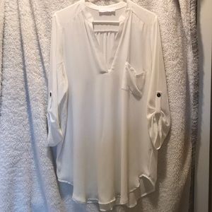 Lush creamy tunic